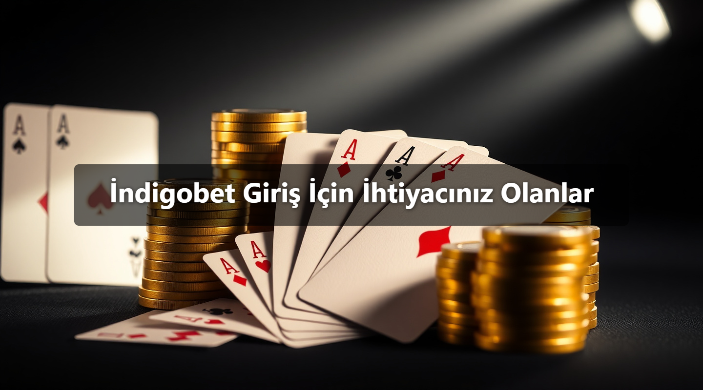 İndigobet Giriş İçin İhtiyacınız Olanlar